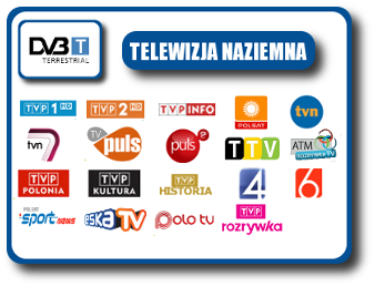 DVB-T NAZIEMNA TELEWIZJA CYFROWA W POLSCE - PROGRAMY BEZPATNEJ NAZIEMNEJ TELEWIZJI CYFROWEJ DVB-T