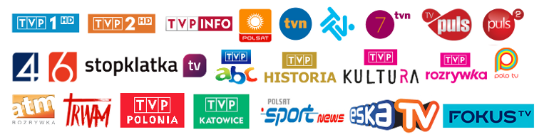 kanay naziemnej telewizji cyfrowej DVB-T - polskie niekodowane kanay telewizji cyfrowej nadawane naziemnie w ramach DVB-T