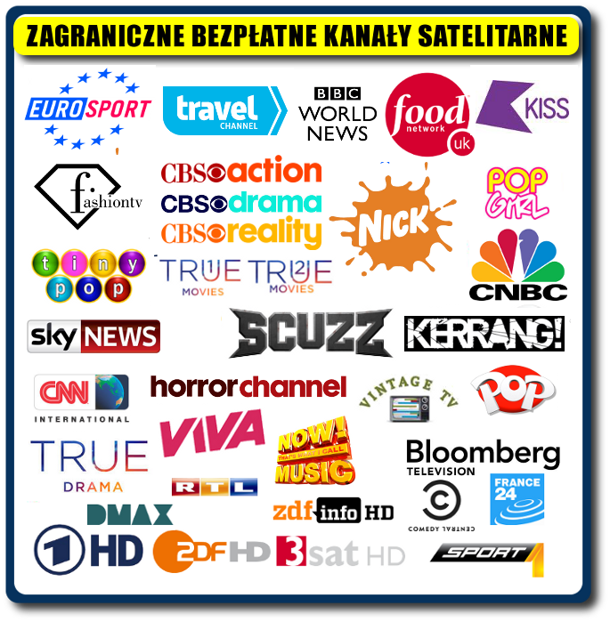 BEZPATNE ZAGRANICZNE PROGRAMY SATELITARNE FTA