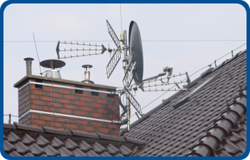 zbiorcza instalacja antenowa z multiswitchem - system antenowy umoliwia odbiór programów z HotBird oraz Astra i programów naziemnej telewizji cyfrowej DVB-T
